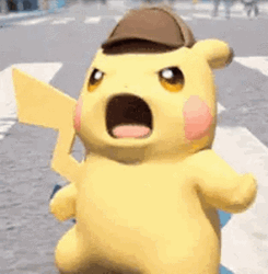 Mind Bending Surprised Pikachu Psychedelic GIF