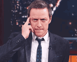 Mind Reader Focused James McAvoy GIF