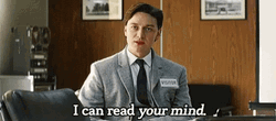 Mind Reader James McAvoy Can Read Minds GIF