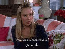 Mind Reader Paris Geller Gilmore Girls GIF