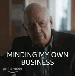 Minding My Business Bob Carroll  GIF