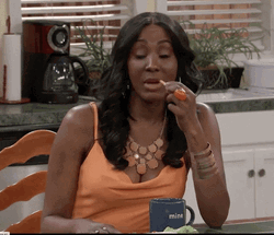 Minding My Business Okay Eating GIF