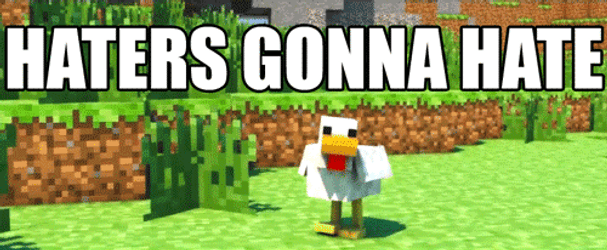Minecraft Axolotl Chicken GIF