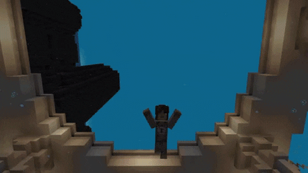 Minecraft Axolotl Kingdom GIF