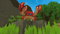 Minecraft Beach Crab Rave GIF