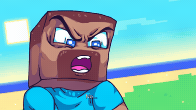 Minecraft Character No GIF