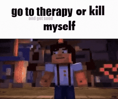 Minecraft Character Saying Do Your Job Or Mod Abuse GIF