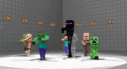 Minecraft Dancing Mobs