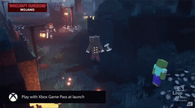 Minecraft Dungeons Mojang Xbox Game Pass GIF
