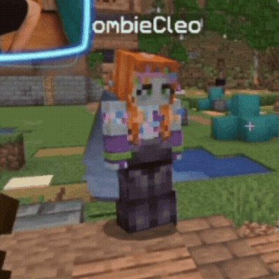 Minecraft Girl Named Nbiecleo GIF