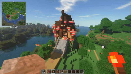 Minecraft Home Explosion Meme GIF