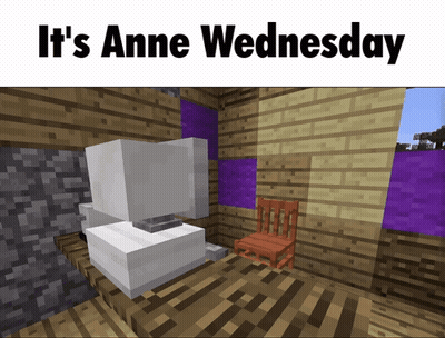 Minecraft It's Anne Wednesday GIF