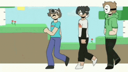 Minecraft Manhunt Dream Team GIF