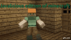 Minecraft Meme Javalicious Edition GIF