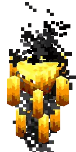 Minecraft Monster Pixel Art Sticker