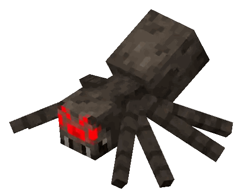 Minecraft Spider With Red Eyes Sticker