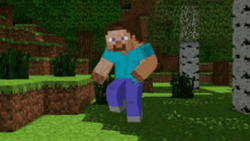 Minecraft Steve Dancing