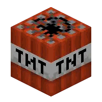 Minecraft TNT Block Sticker