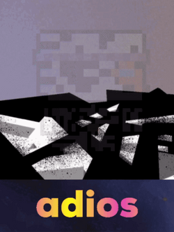Minecraft Zebra Disappearing Adios GIF
