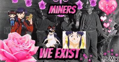 Miners We Exist Collage GIF