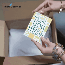 Mini Booklet Thank You Appreciation GIF