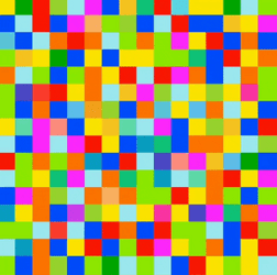 Mini Boxes Colorful Optical Illusion GIF