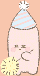 Mini Cartoon Cute Happy New Year GIF