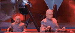 Mini Me And Dr Evil Really GIF