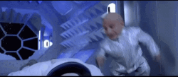 Mini Me Fighting Austin Powers GIF