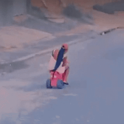 Mini Motorcycle Fails GIF