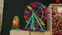 Mini Plastic Theme Park