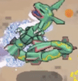 Mini Pokémon Rayquaza GIF