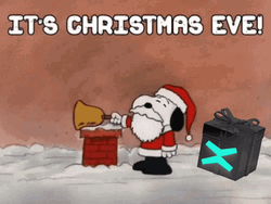 Mini Santa Claus Ringing The Bell Christmas Eve GIF