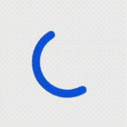 Minimalikst Blue Gray Loading Screen GIF