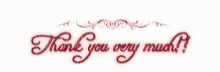 Minimalist Thank You Clipart GIF