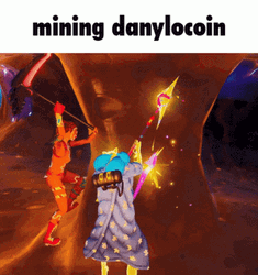 Mining For Danylocoin  GIF