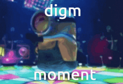 Minion Dancing Digm Moment GIF
