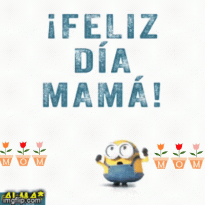 Minion Feliz Dia Mama GIF