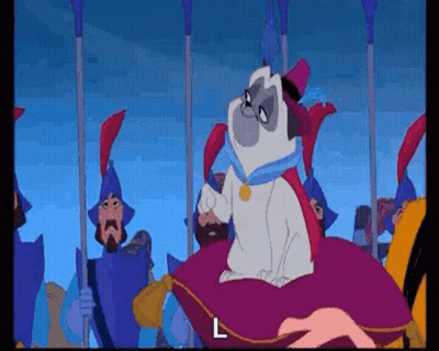 Minion In Crown And Goggles Holding Microphone GIF