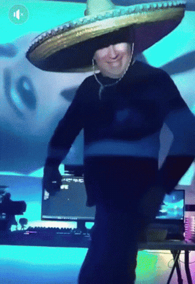 Minion In Sombrero And Sunglasses Says Happy Tuesday GIF