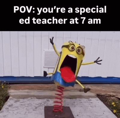 Minion Statue With Red Tongue GIF