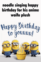 Minions Birthday Wish Greetings GIF
