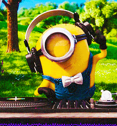 Minions Dj Carl GIF