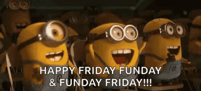 Minions In Goggles Smiling Together GIF