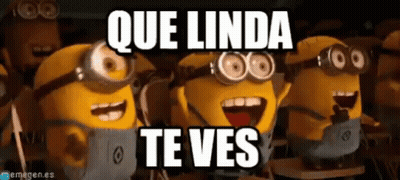 Minions Laughing Que Linda Te Ves GIF