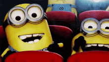 Minions Laughing Watching Movie