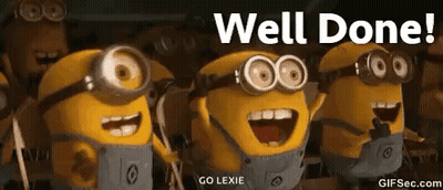 Minions Smiling Well Done GIF