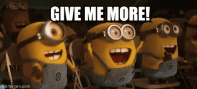 Minions Standing Together Give Me More GIF