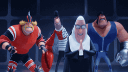 Minions: The Rise Of Gru Antagonists Attacking