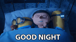 Minions: The Rise Of Gru Good Night GIF